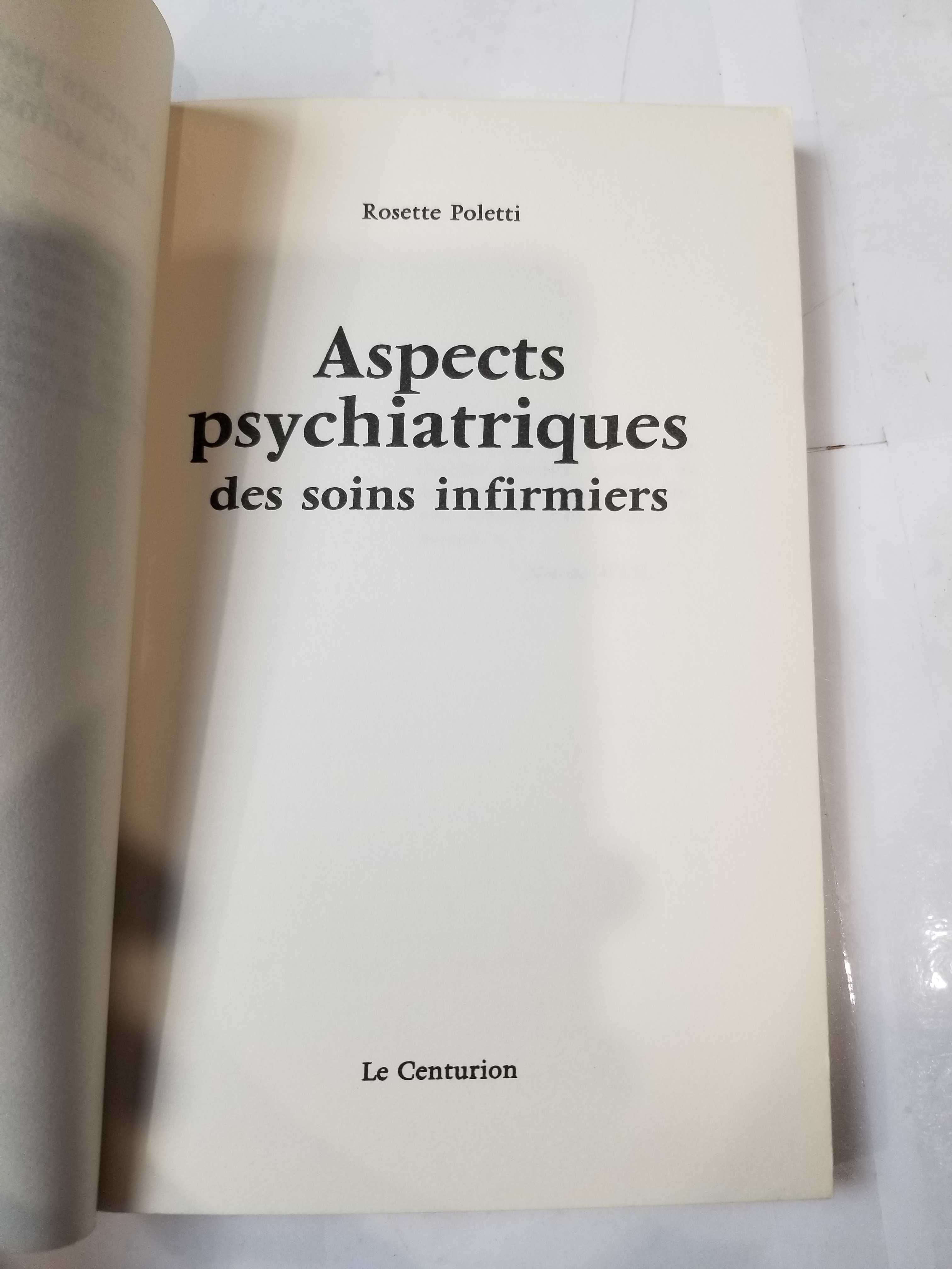 Livro- Ref CxC  - Rosette Poletti - aspects psychiatriques