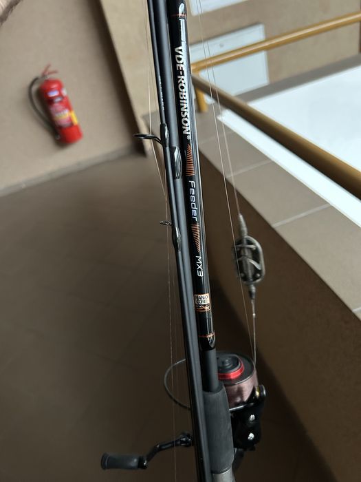 Wędka method feeder Robinson VDE mx3 330 up to 55g + kołowrotek 5000