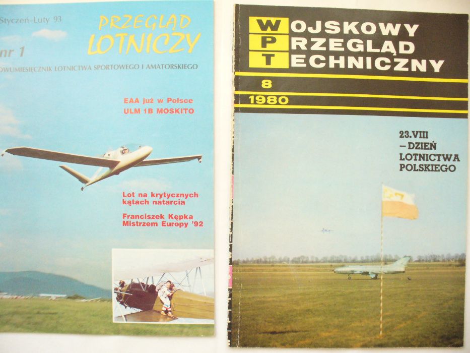 czasopismo Wojskowy Przegląd Techniczny 1980 rok, Przegląd Lotniczy