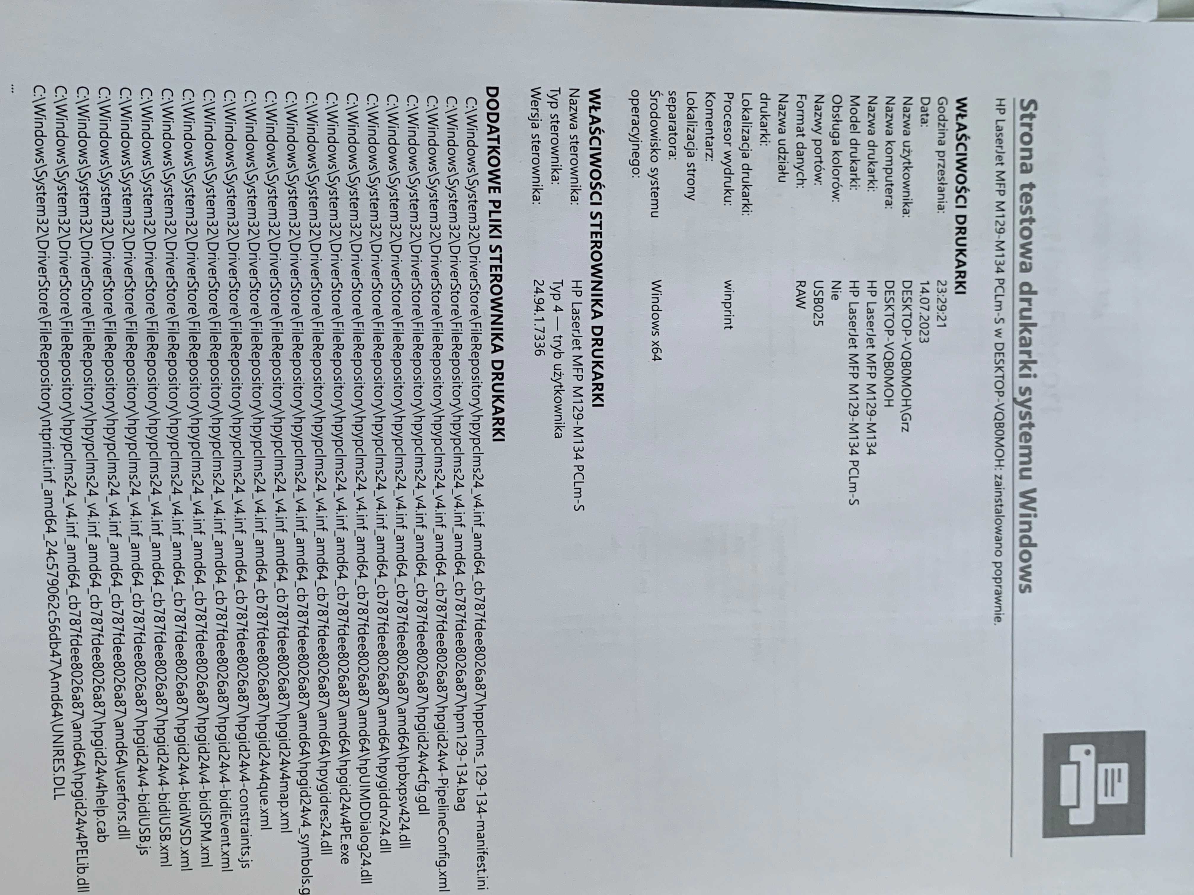 Drukarka urządzenie wielofunkcyjne laser HP MFP 130a