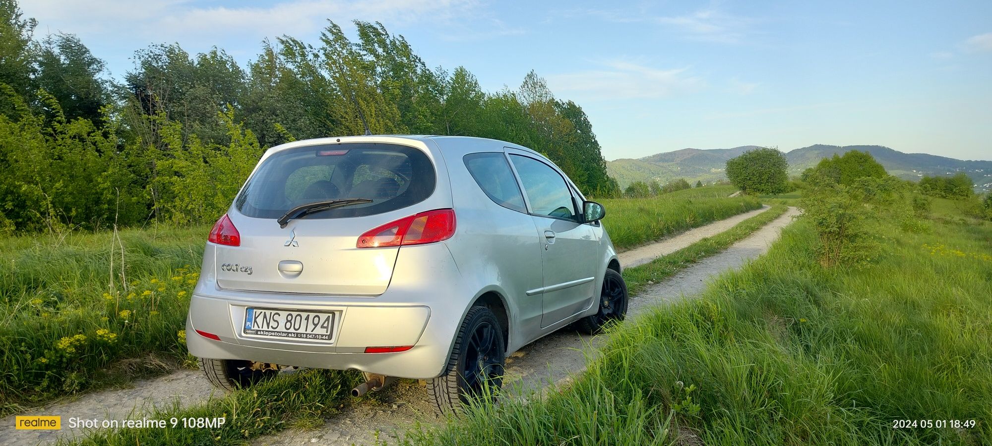 Mitsubishi colt 1.3 benzyna oc pt na rok