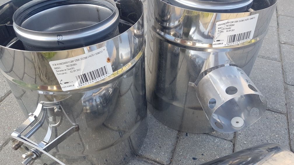 Przewody powietrzno spalinowe Ø125/200