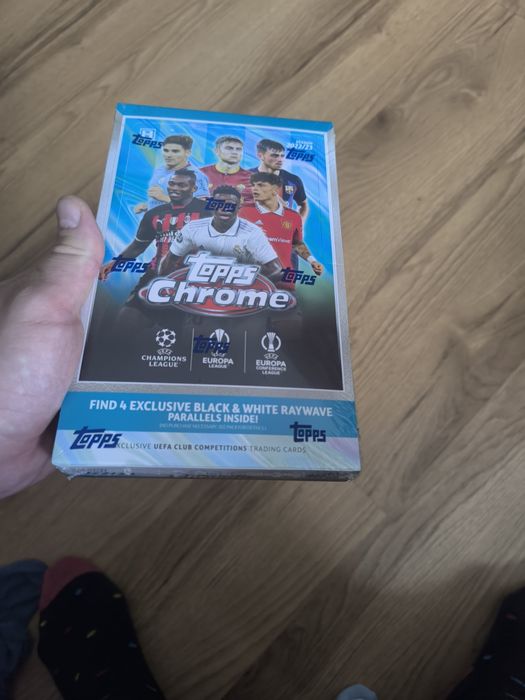 2022-23 Topps Chrome UCC - Hobby Lite box - 3 saszetki