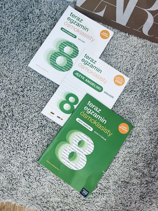 Teraz egamin jezyk angielski repetytorium osmoklasisty arkusze