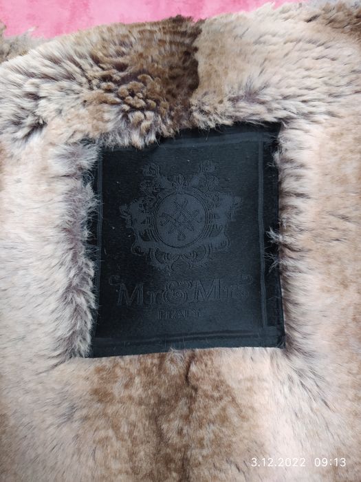 Kurtka na naturalnym futrze rozmiar L