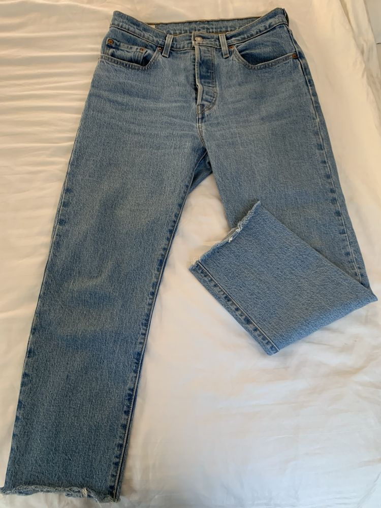 Jeansy Levi’s model 501, rozmiar W28, L26