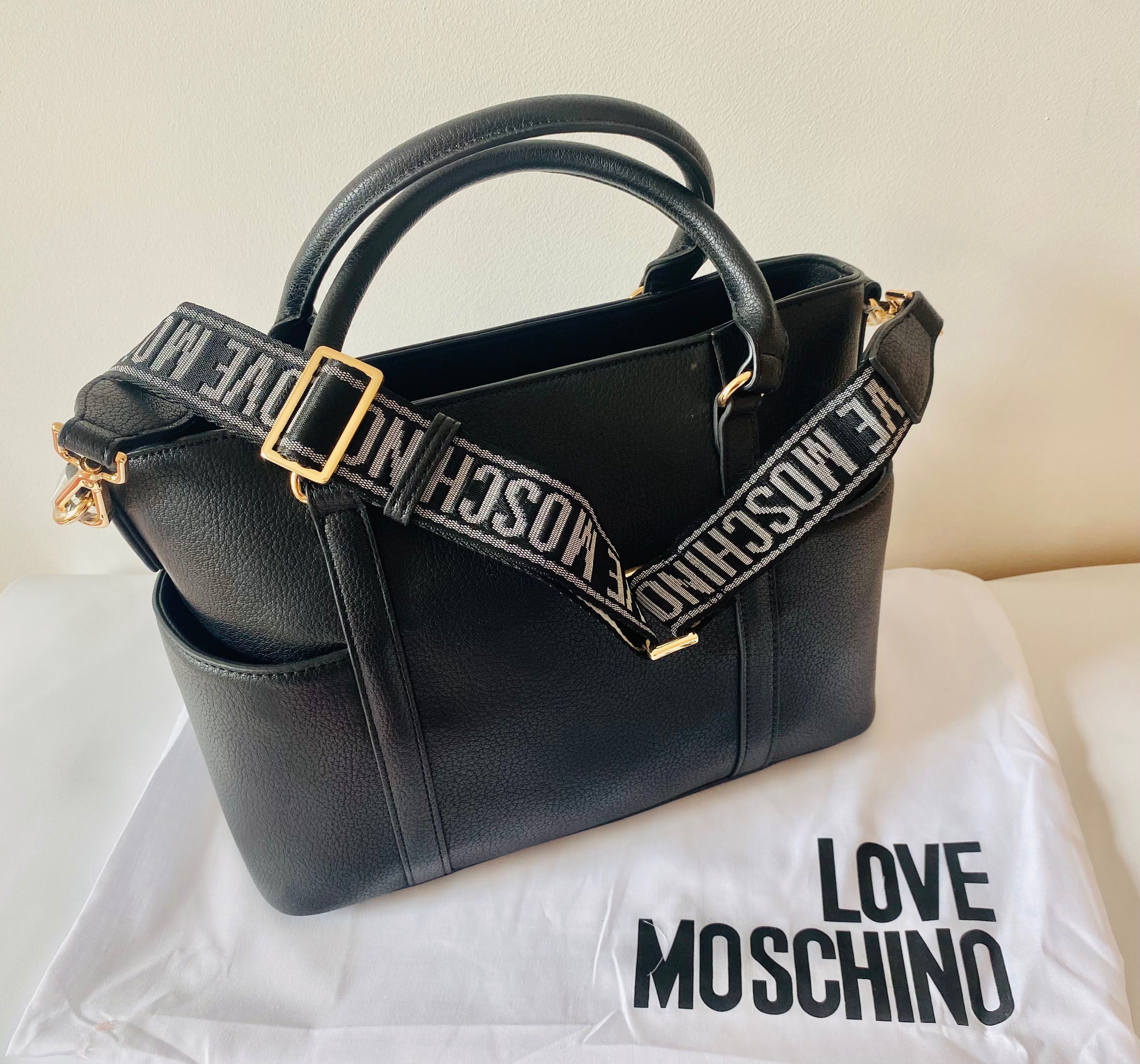 Torebka typu shopper z kolekcji Love Moschino.