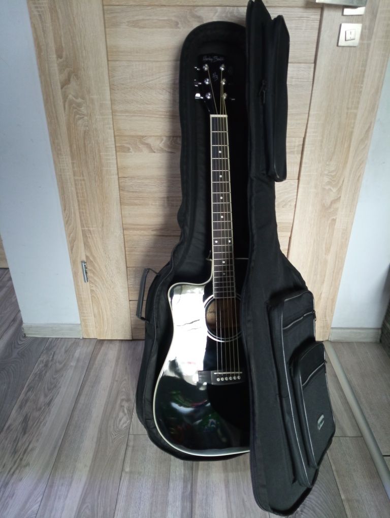 Gitara dla leworęcznych. Harley Benton leworęczna.