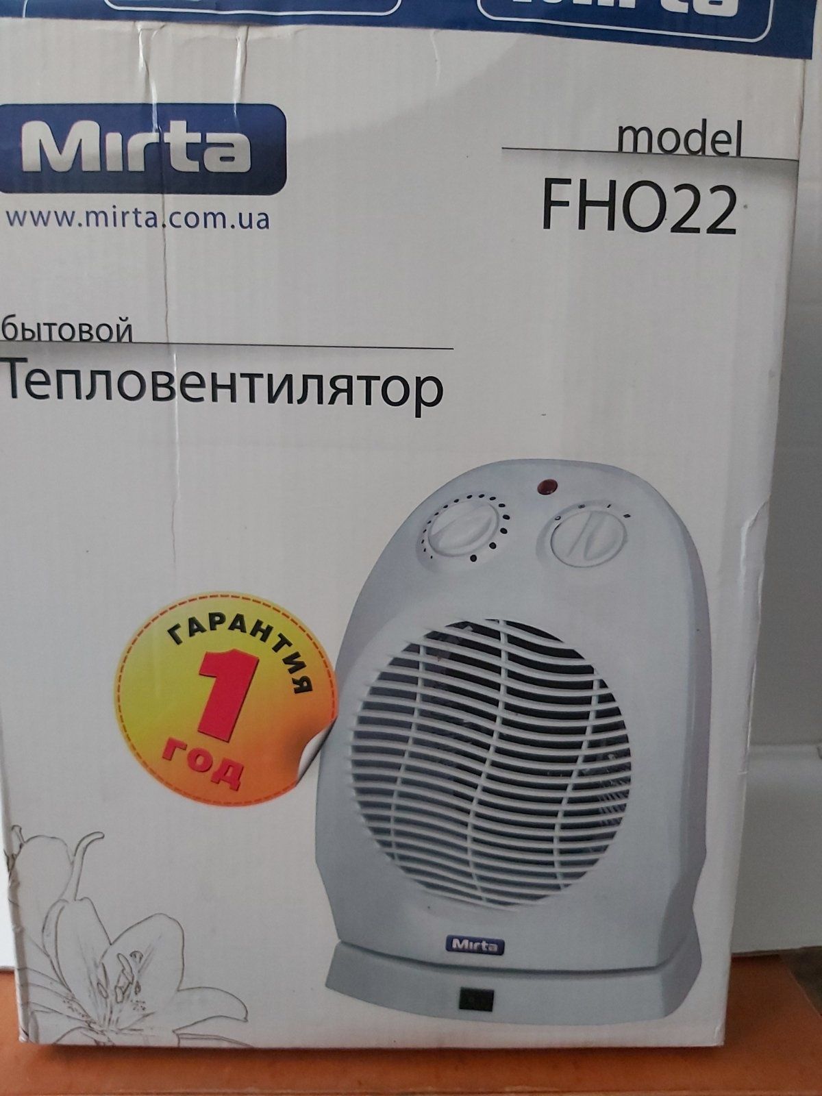 Электрический тепловентилятор Мирта