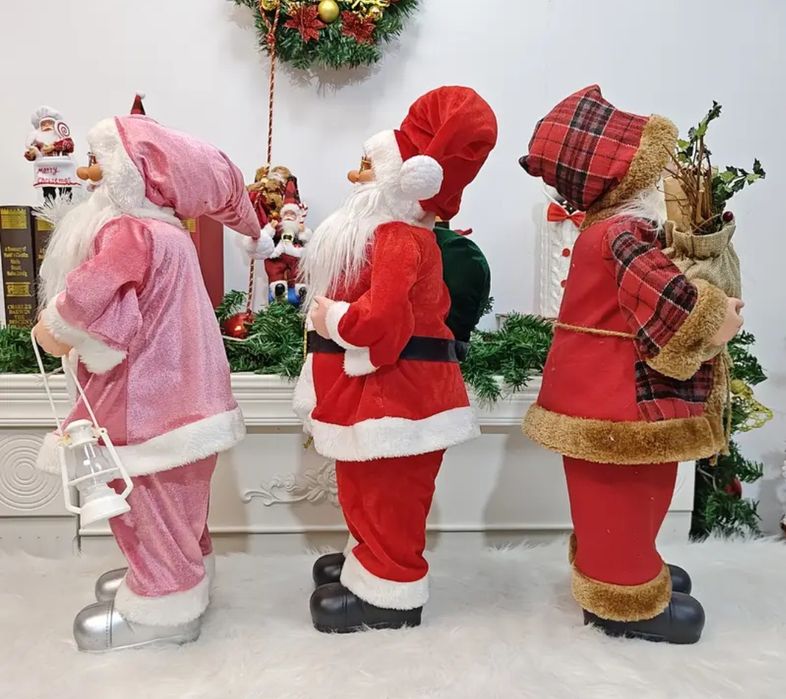 Figurka Świętego Mikołaja H62cm, prezent na Święta. Nowe