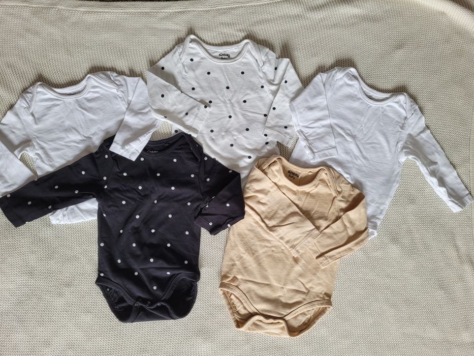 Zestaw body 62 długi rękaw