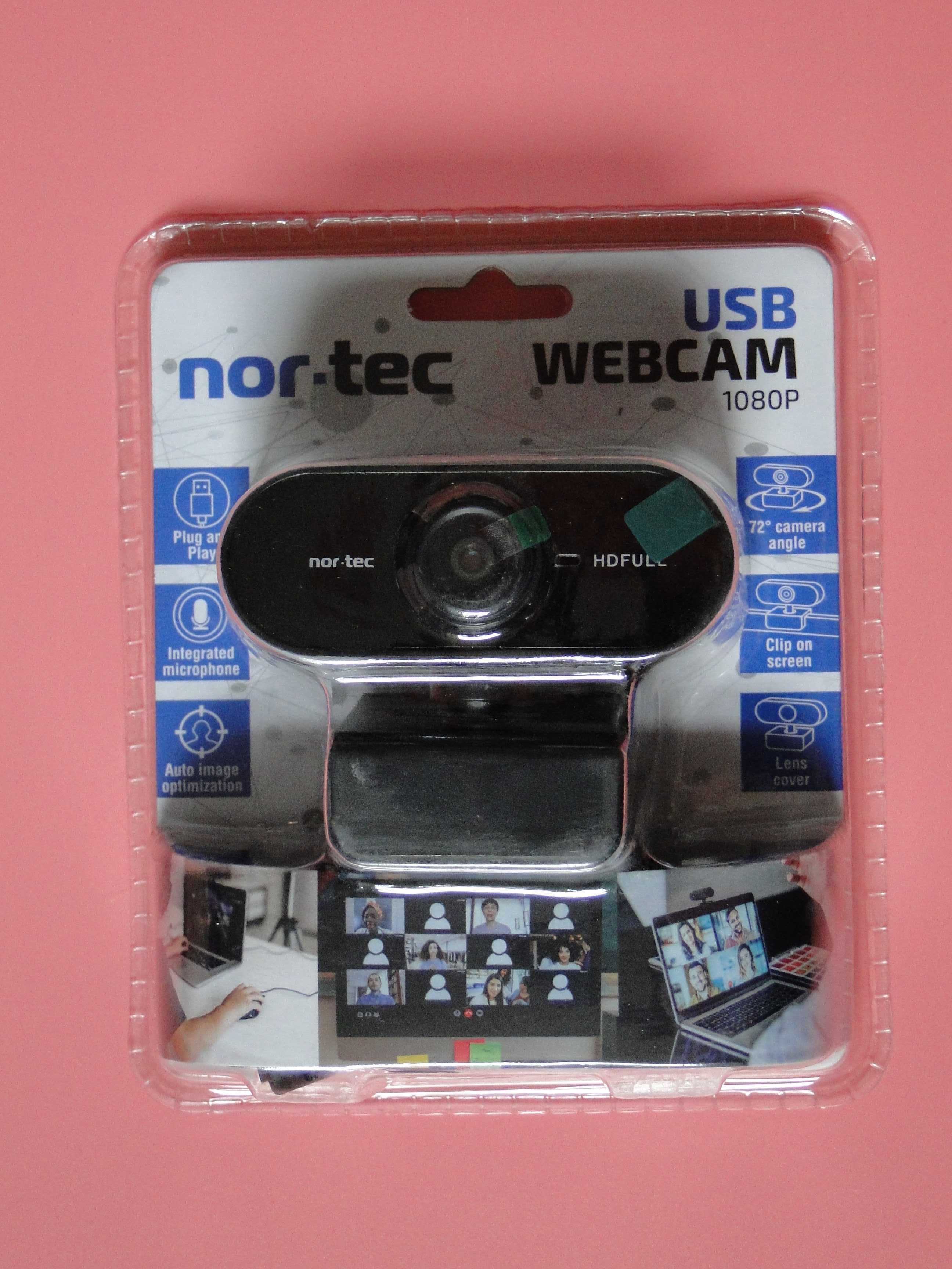 Kamera internetowa USB NOR-TEC 1080p