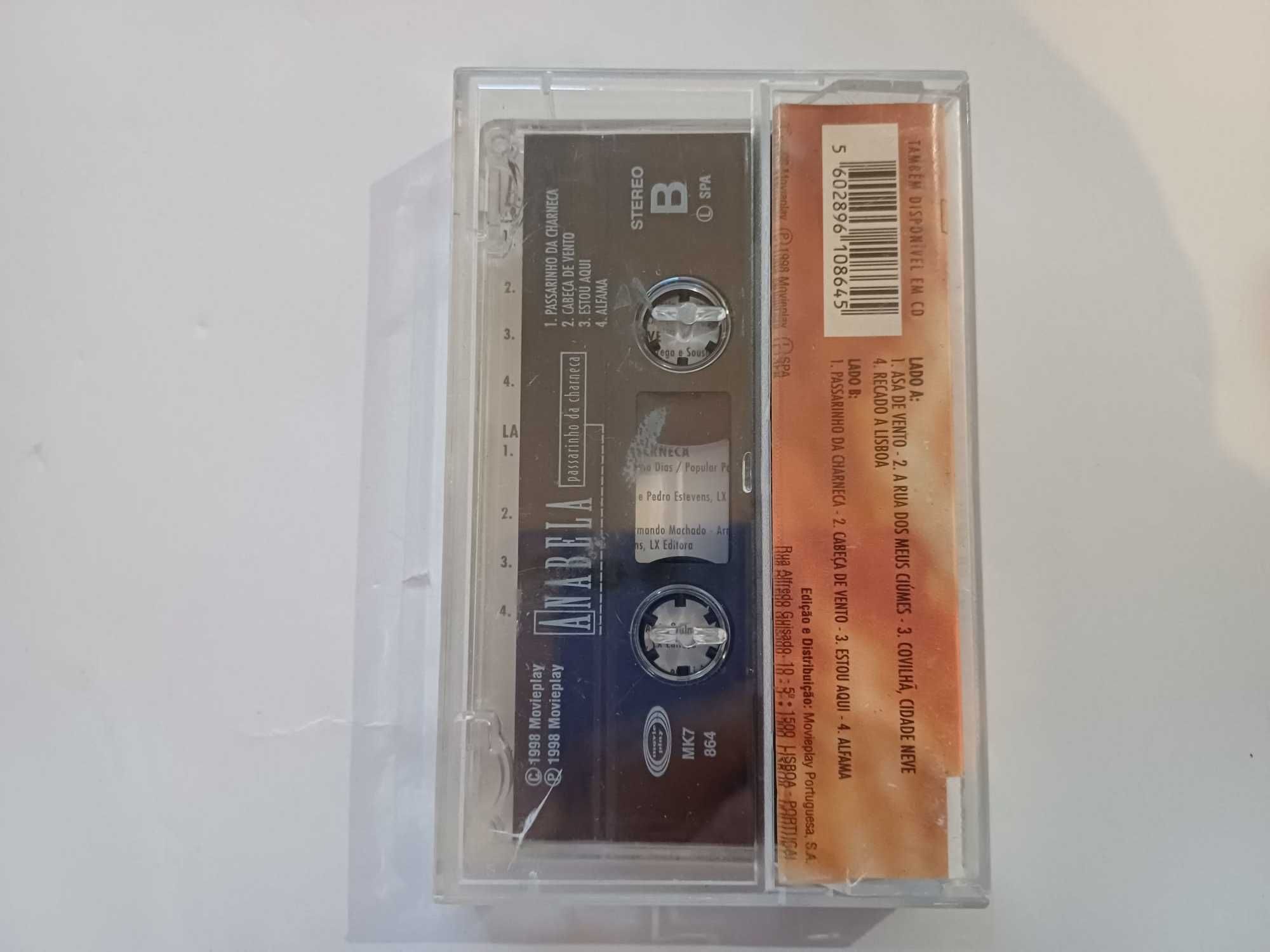 Cassete audio - Anabela - Passarinho na charneca, 1998