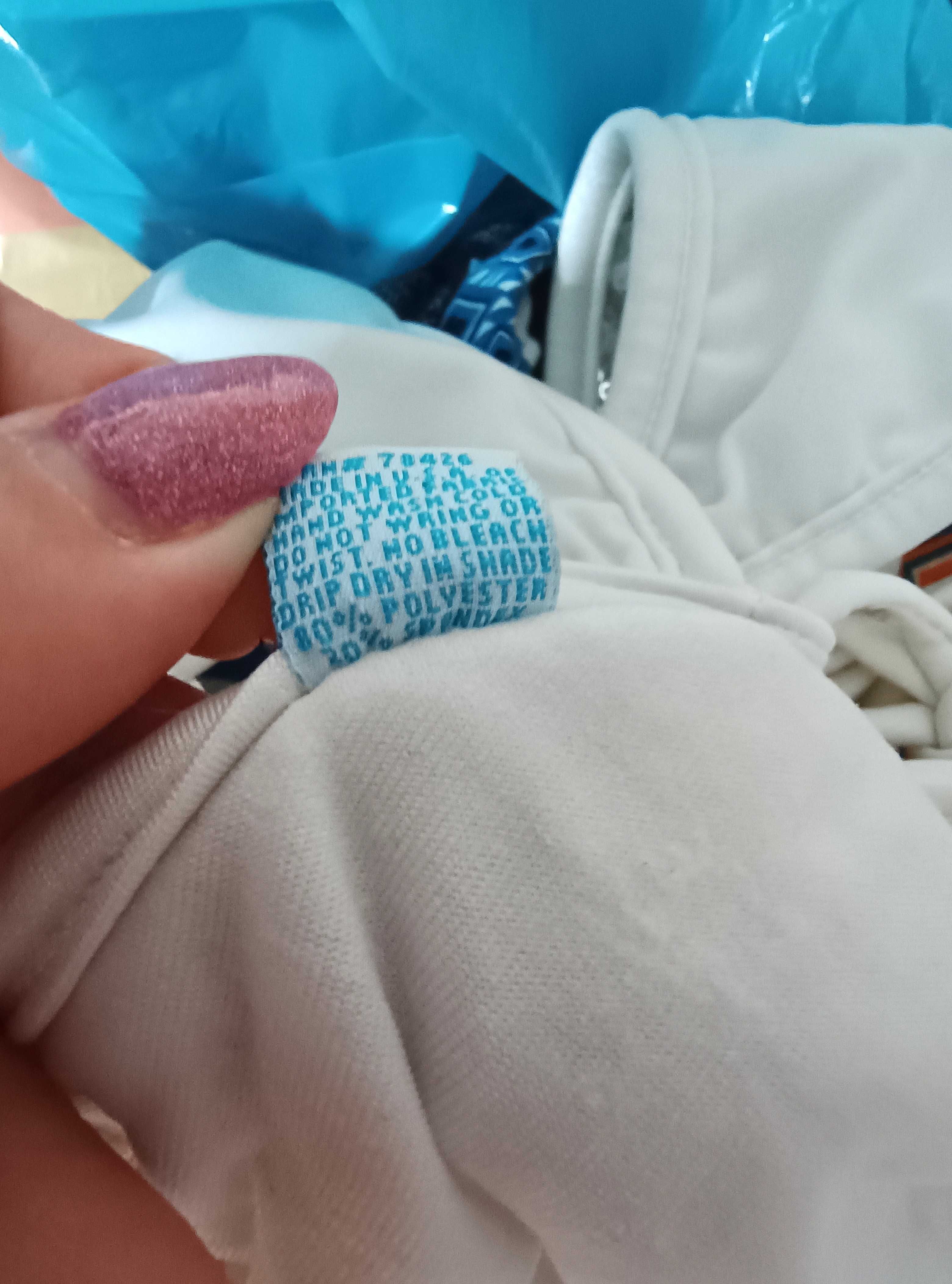 Dwuczęściowy błyszczący srebrny strój kąpielowy w cekiny 38 40 wiązany