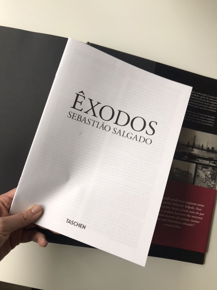 Livro Sebastiao Salgado - Exodus (edicao portuguesa)