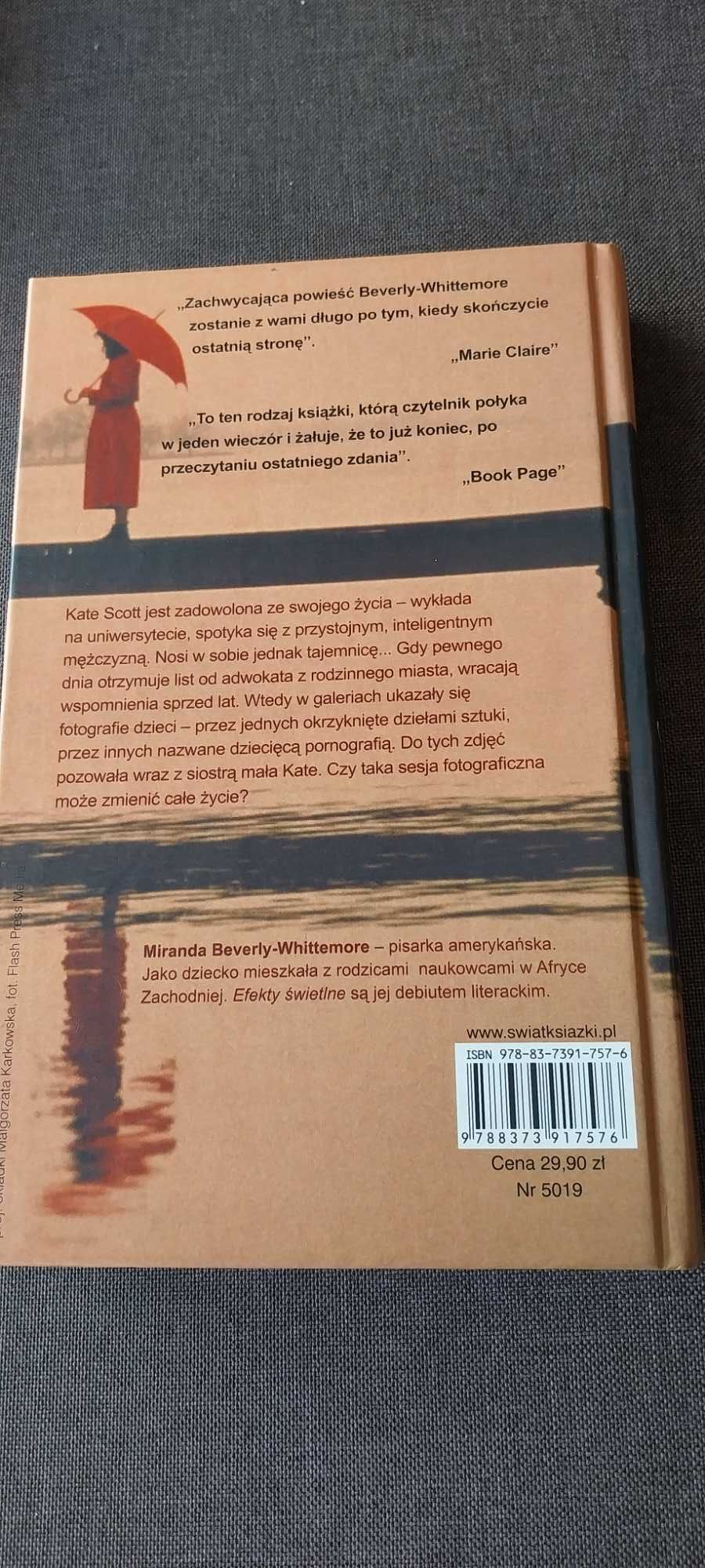 Książka.M.Beverly Whittemore. Efekty świetlne.
