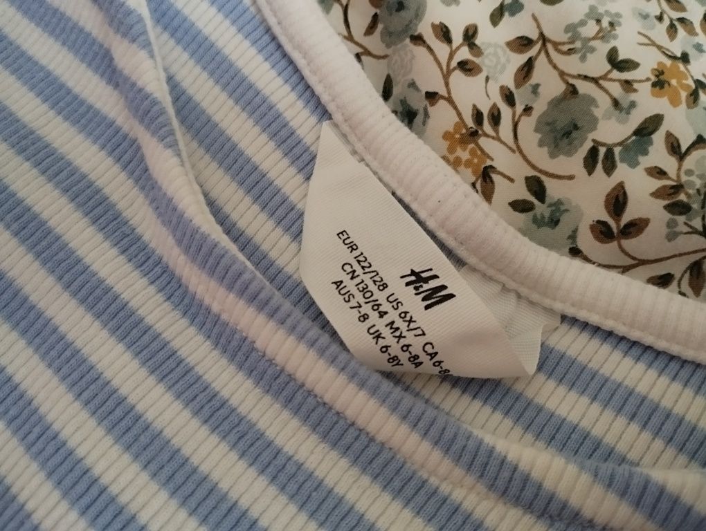 Sukienka 122-128 H&M 6-8 lat
