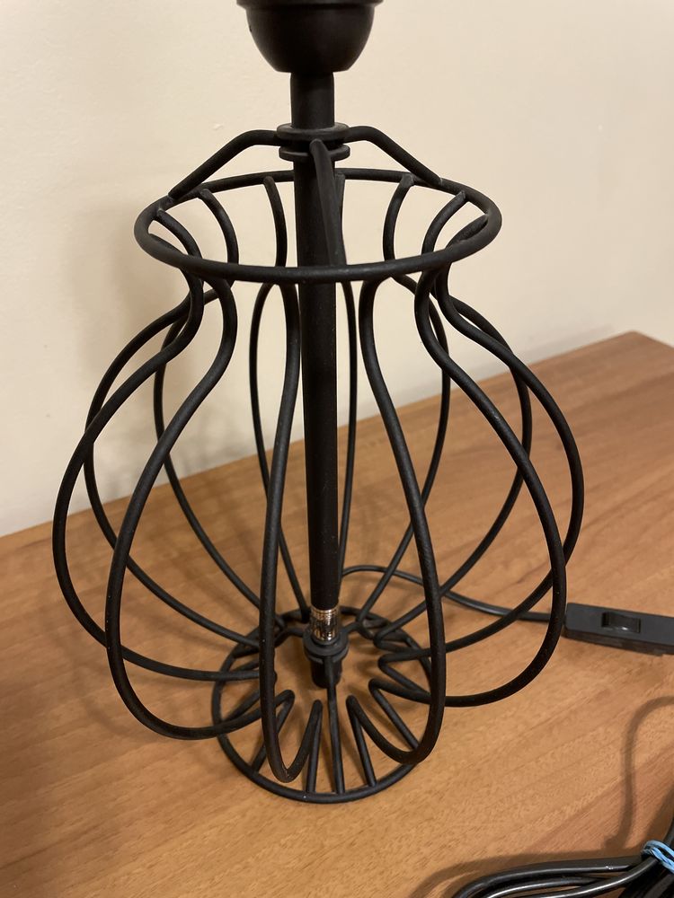 Ikea metalowa lampa stojąca