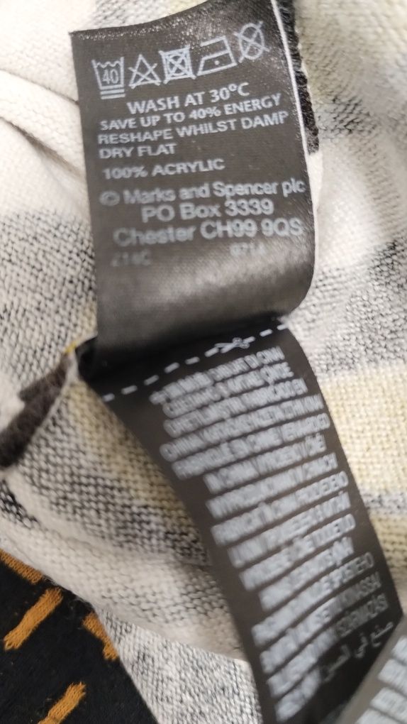 Długi sweter firmy M&S Collection rozmiar 16