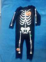 strój przebranie karnawał halloween kościotrup szkielet
