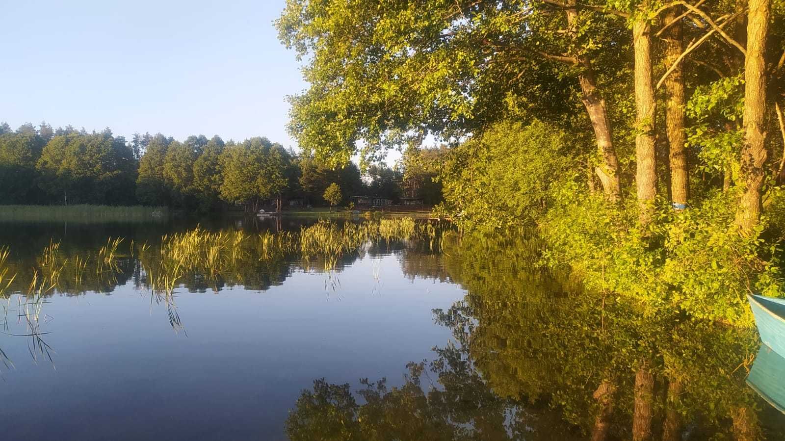 Kaszuby - Dom nad jeziorem z balią opalaną drewnem i bilardem