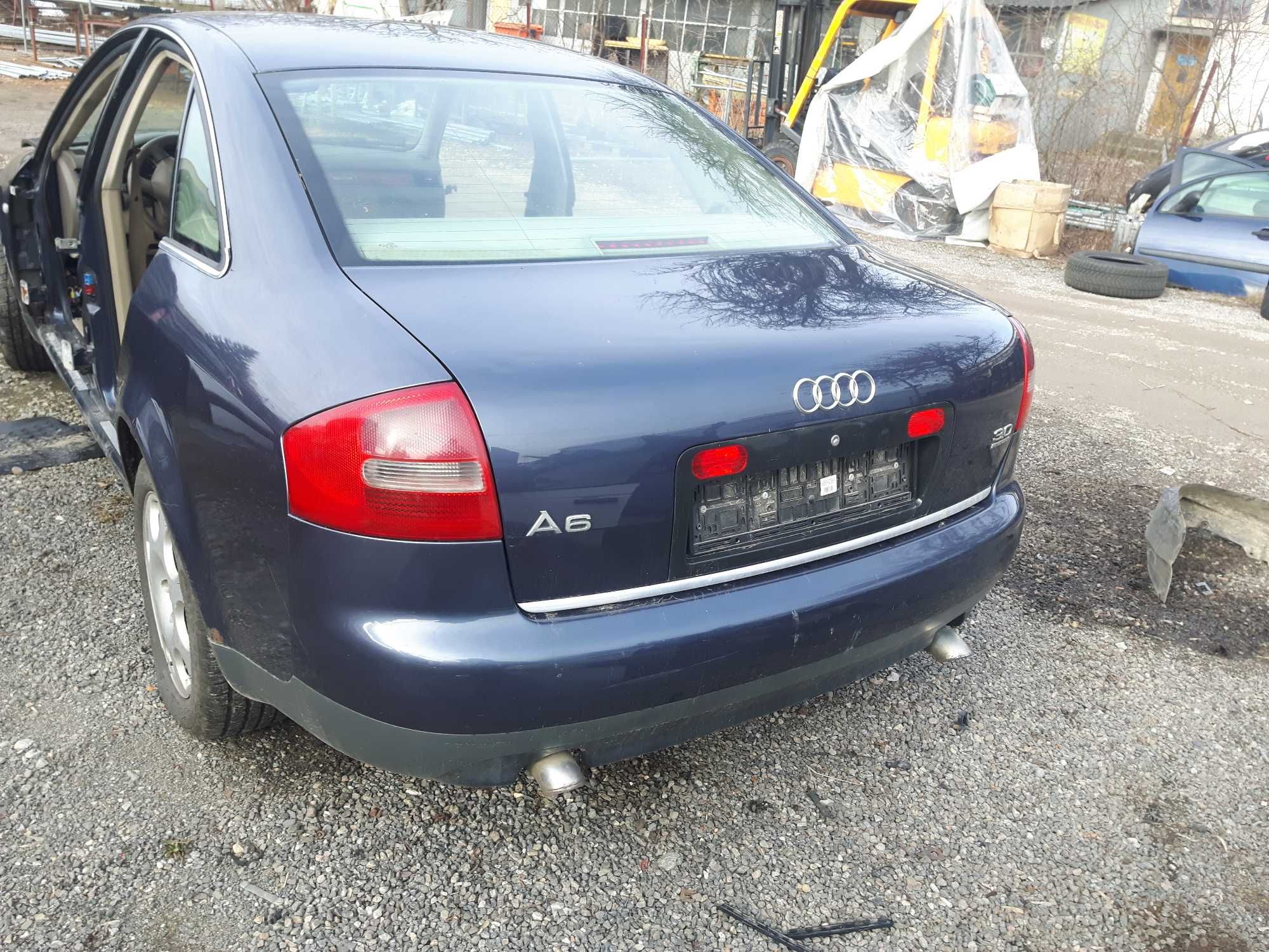 AUDI A6 c5 3,0 B automat 01 r Maska , LY5X silnik , skrzynia i inne