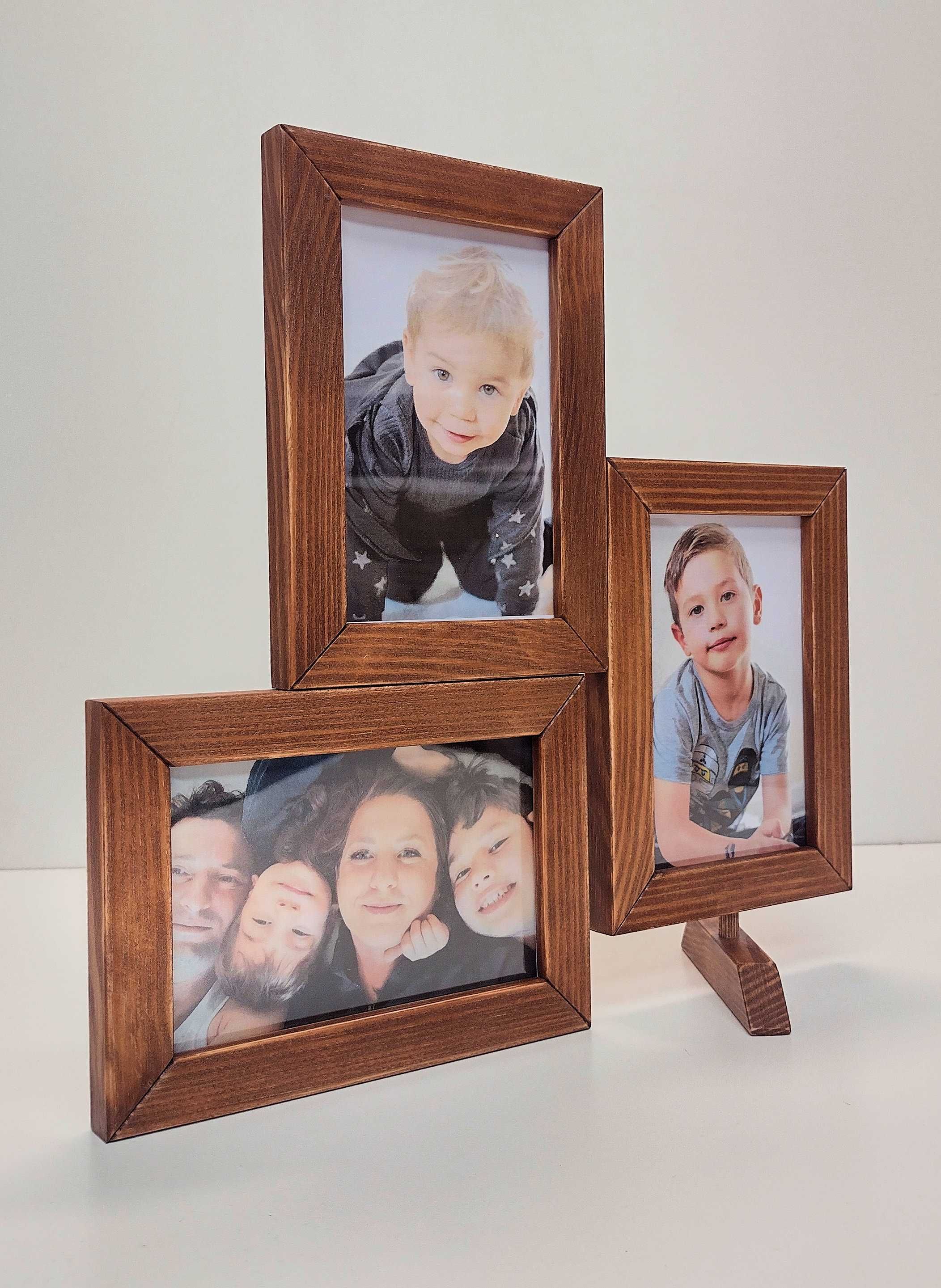 Ramka ramki na Zdjęcia Drewno sosnowe Fotografia Multirama 10x15cm