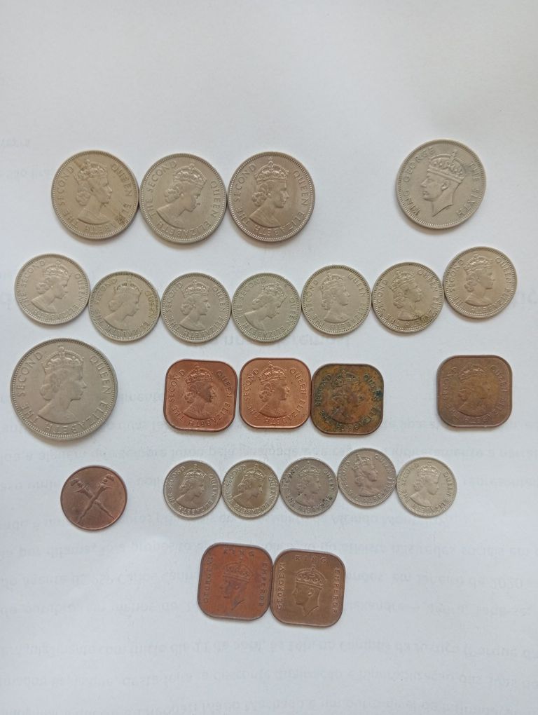 Moedas da Malásia e Bornéu 1943 a 1962