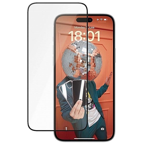 Szkło ceramiczne PanzerGlass Ceramic Protection na iPhone 15 Plus z po