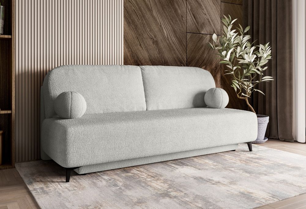 Sofa rozkładana MIRASSO z funkcją spania i pojemnikiem  nowoczesna