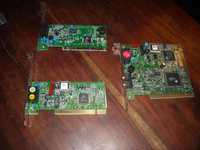 Placas de rede e modems antigos vintage