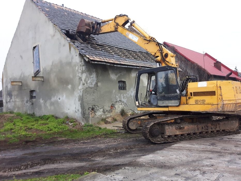 Wyburzenia Rozbiórki Roboty Ziemne Praszka Wieluń Olesno Kluczbork