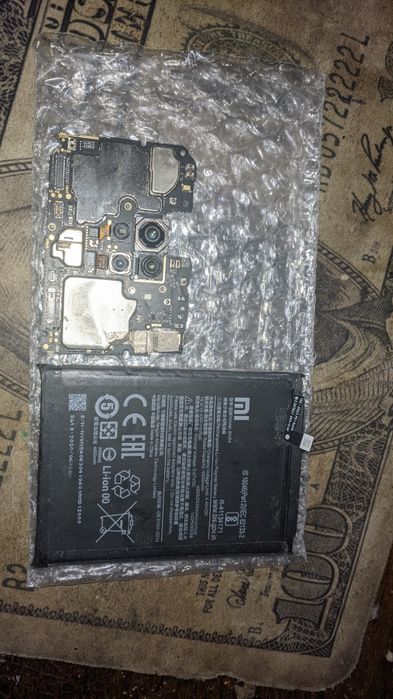 Плата redmi note 9 запчасти аккумулятор