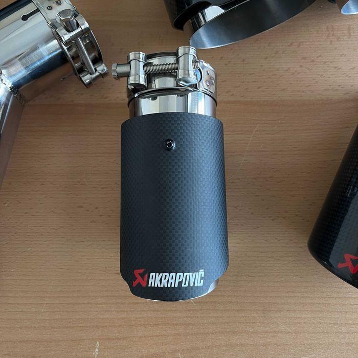 ІДЕАЛЬНИЙ ЗВУК‼️ Насадки на глушник акраповіч, акрапович на машину