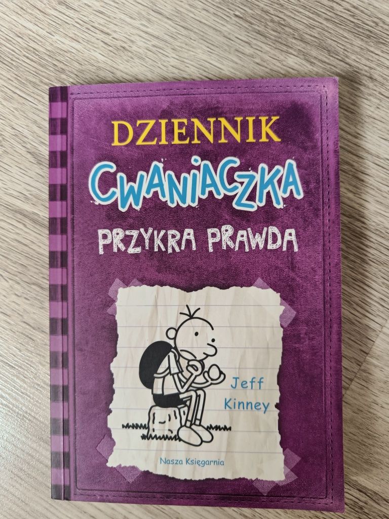 Książka 'Dziennik cwaniaczka' przykra prawda