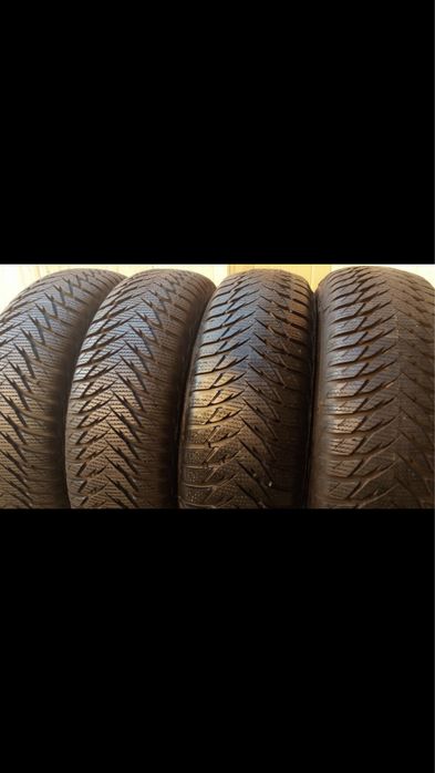 Зимние   шины,резина б у комплект 195/65/15 dunlop люстдорфская 135