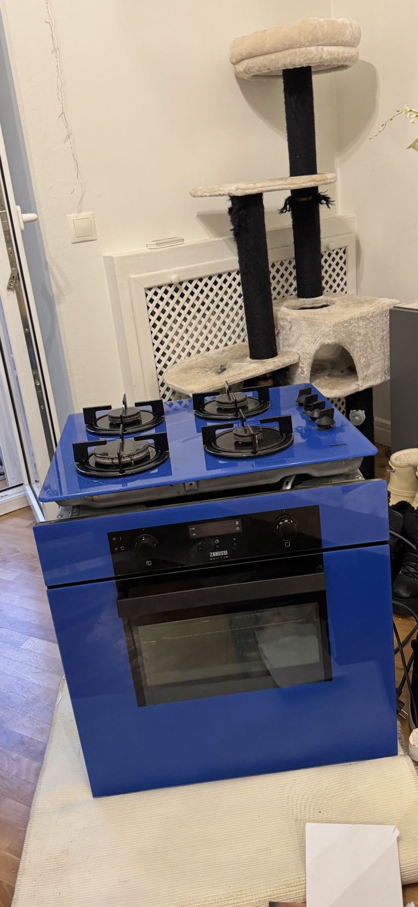 ZANUSSI  газова варочна панель та электро духовка, комплект