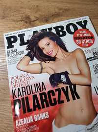 Playboy 5/2015 - Karolina Pilarczyk, Nuelle Alves, David Duchovny