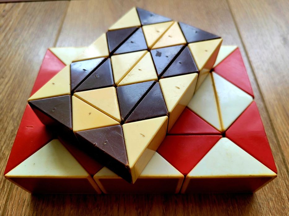 Ретро головоломка Змійка СРСР, Вінтажний комплект 2 шт., оригінал