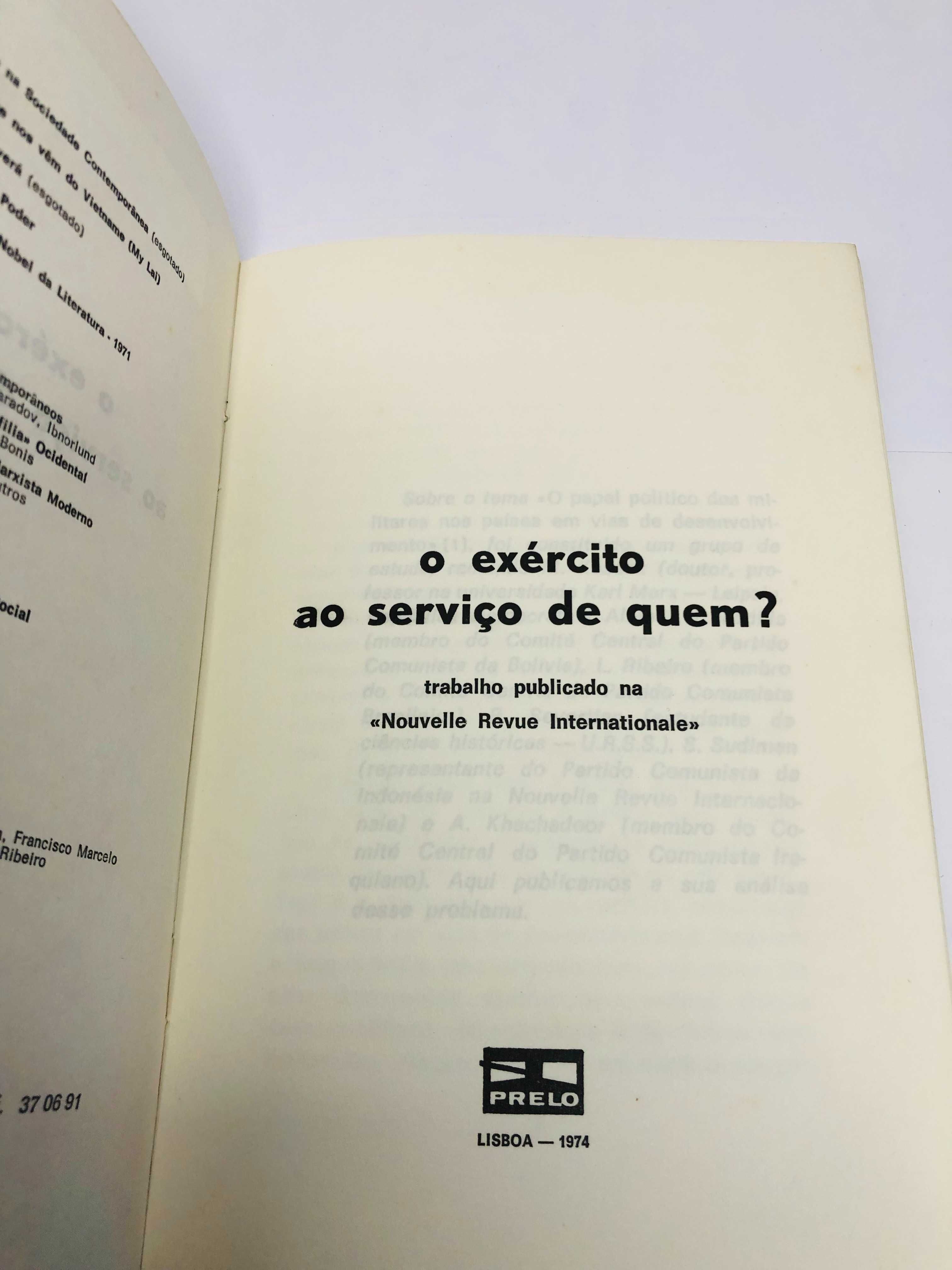 O Exército ao Serviço de Quem?