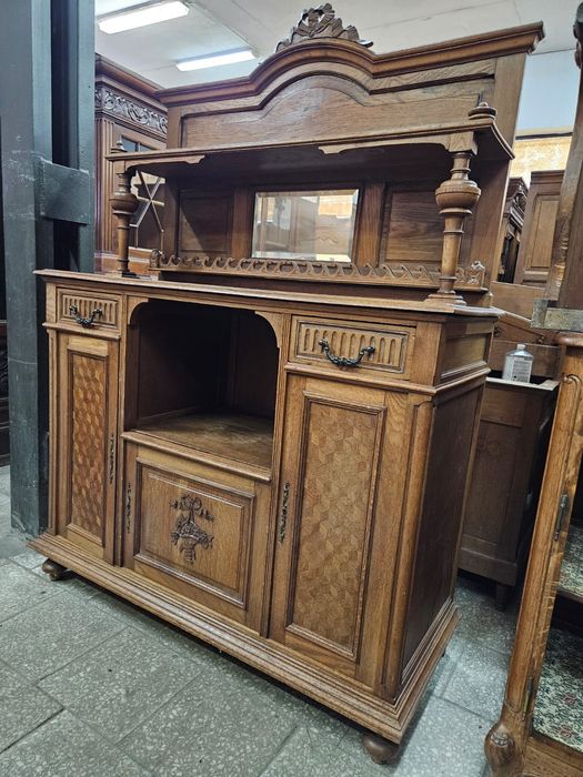 Ładna komoda dębowa Francja pomocnik secesja /