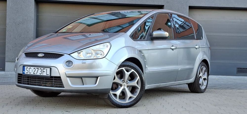Ford S-Max Vipcars 2.5T 220KM Gwarancja Przebiegu Nowy Rozrząd Dwumas Alu 18 DVD