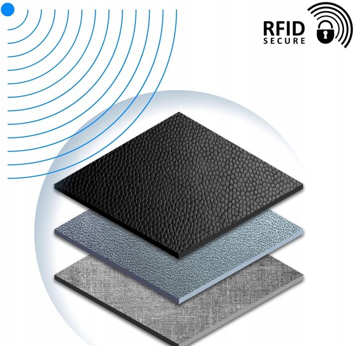 Portfel damski pojemny portmonetka dla kobiet modny duży RFID ładny