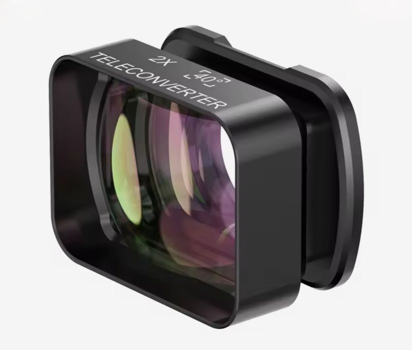 Телеконвертор 2х объектив 35-40мм премиум класса для DJI Osmo Pocсet 3