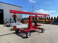 Mini dźwig Żuraw Steinweg Bocker MK- 300 do murowania silki bloczków