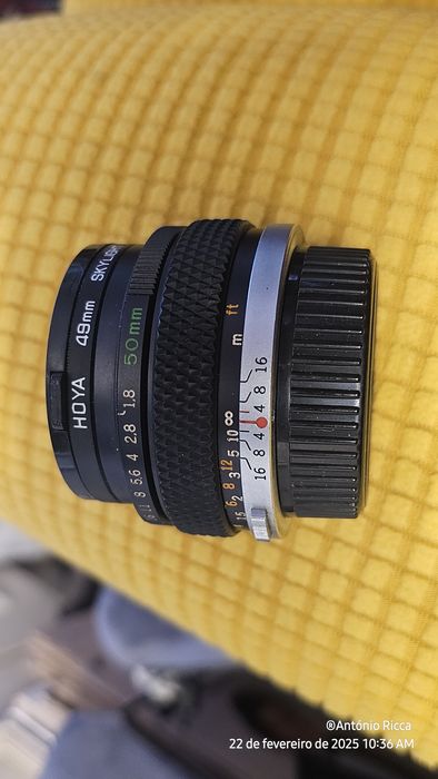 Objectiva OLYMPUS OM Zuiko 50/ 1.8m