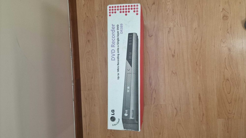DVD Recorder LG DR389 (ainda selado)