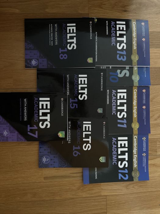 Coleção Cambridge IELTS 10 a 18
