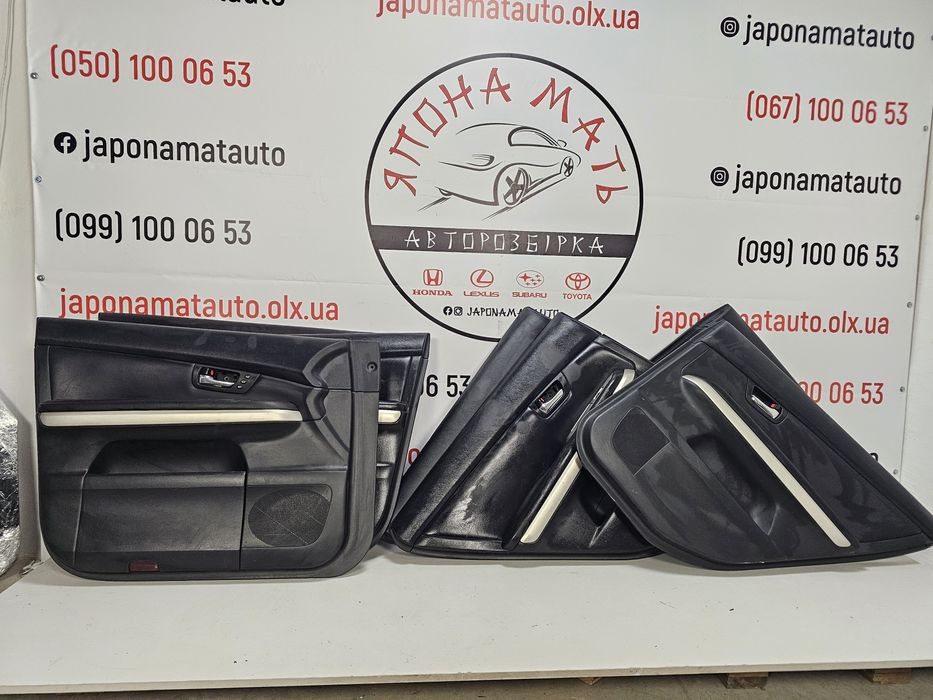 Дверні карти обшивки дверей Lexus RX 300/330/350/400 2002-2008 р.в.