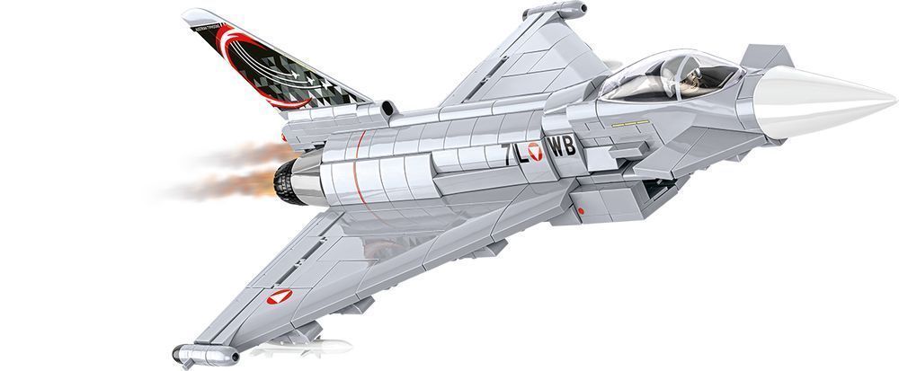 Klocki Cobi 5850 Samolot Eurofighter Typhoon Armed Forces 578 El